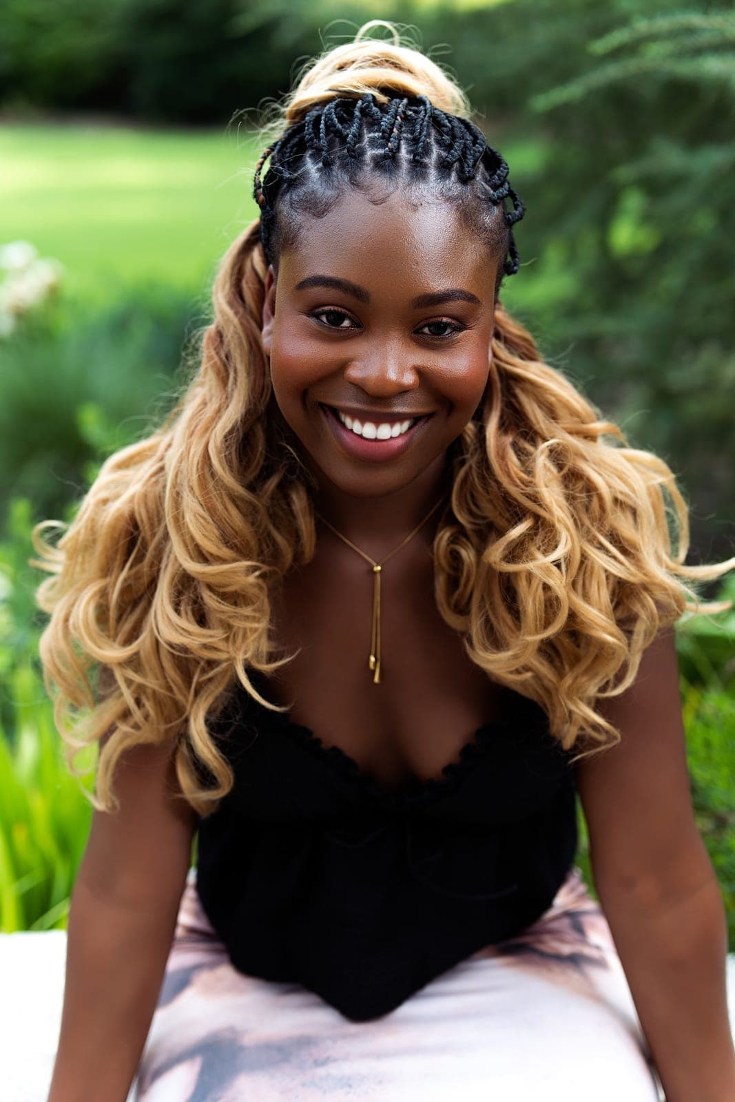 Outdoor natural-light portrait by ATO Productions